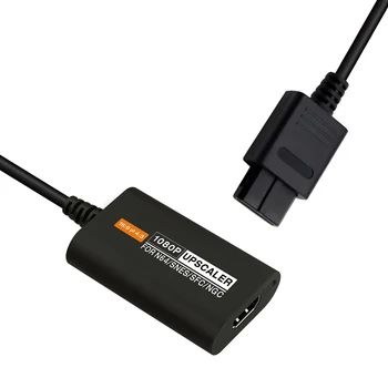 1080P N64, da HDMI je združljiv Pretvornik Plug and Play Za N64/NGC/SFC/SNES 4:3/16:9 Razmerje Preklapljanje 2