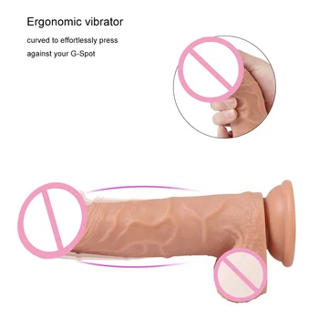 20 Hitro opozarjanje z Vibrator z Brezžičnim Daljinskim Realističen Penis, Vibrator za Ženske Sexy Igrače za Odrasle 18 Sexohop Izdelki 4