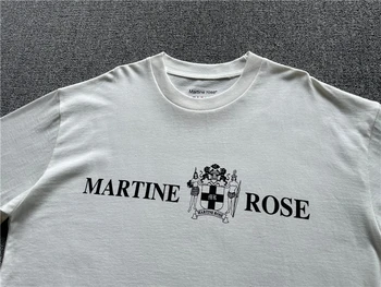 2022ss Martine Rose T-shirt Moški Ženske 1:1 Najboljše Kakovosti Težka Tkanine Prevelik Vrh Tee T Majica 3