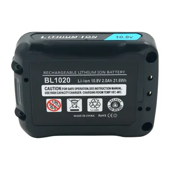 2PCS BL1015 ZA 10,8 V Litij-12V 2000mAh baterija za Makita električno Orodje BL1020B BL1040B BL1041B DF031D DF331D HP331D 4