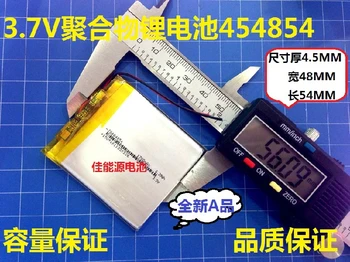 3,7 V litij-polimer baterija 454854 1700MAH zvočno kartico mobilnega telefonskega vožnje snemanje Polnilne Li-ion Celice 0