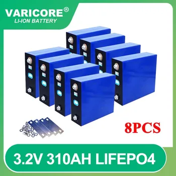 8pcs 3.2 v 310Ah 280Ah 202Ah 135Ah Lifepo4 Baterija za Polnjenje Litij-Železo Fosfat Sončne Celice 4S 12v 24v brez Davka