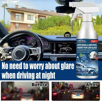 Anti Meglo Spray Za Očala Auto Defogger Glass Cleaner Spray 2 Oz Film Premaz Agent Za Avtomobilske Notranjosti Stekla In Ogledala 1