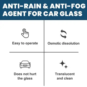 Anti Meglo Spray Za Očala Auto Defogger Glass Cleaner Spray 2 Oz Film Premaz Agent Za Avtomobilske Notranjosti Stekla In Ogledala 4