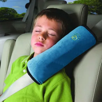 Avtomobilski Varnostni Pas & Sedež Spanja Nastavljalnik Zaščito Rami Pad Prilagodite Vozila, Sedežne Blazine za Otroke Baby Blazino Avto Dodatki