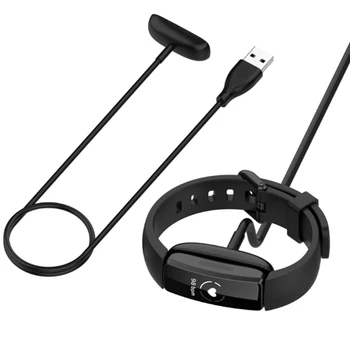B03F Napajalnik za Fitbit Navdih 2 USB Stojalo za Polnjenje Kabel Dock Stojalo nosilec Vesa Smartwatch Polnilnik 3