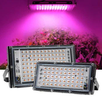 Celoten Spekter LED Grow Light AC165-265V Ffs Svetilko z On/Off Stikalo za emisije Toplogrednih Hydroponic Rast Rastlin, Razsvetljavo Pozornosti