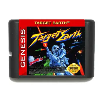 Cilj Zemlje 16 bit MD Igra Kartice Za Sega Mega Drive Za Genesis