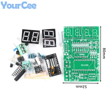 Digitalni Millivoltmeter PCB Board DIY Komplet 5V AD Pretvorbe, Varjenje, Spajkanje Električne Elektronske Spretnosti za Poučevanje, Usposabljanje Obleko 0