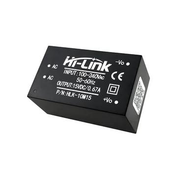 Hi-Link HLK 15V DC izhod eno power converter modul hilink original 10W HLK-10M15 s CE/ROHS 0