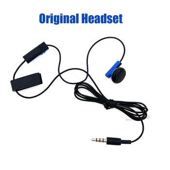 Izvirno Igro, Slušalke Z Mikrofon Mono Klepet Slušalka Slušalke za Sony PS4 PlayStation 4 Krmilnik Gaming Slušalke Slušalke 0