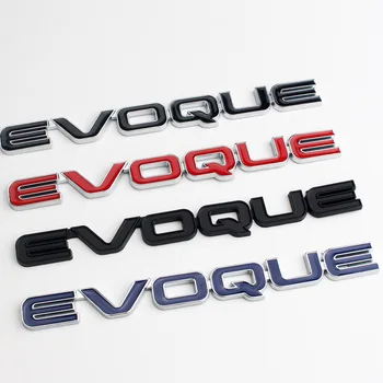 Kovinske Črke Za Avtomobilske Land Rover Range Rover Evoque Emblem Logotip Nalepke Trunk Značko 2013 2014 2015 2016 2010 2022 Dodatki