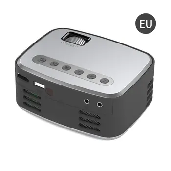LED Mini Projektor 320 x 240 slikovnih Pik Podpira 1080P HDMI-USB Avdio Prenosni Home Media Video Predvajalnik za Domači Kino 3