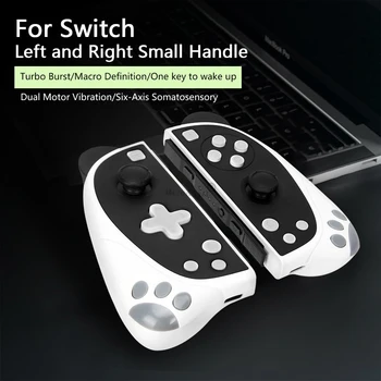 Luštna Za Ns vklopite povezavo Bluetooth, Združljiva Gamepad, ki je Primerna za Nintendo Stikalo Levo in Desno Ročico Joycons Brezžični Panda Ročaj 3