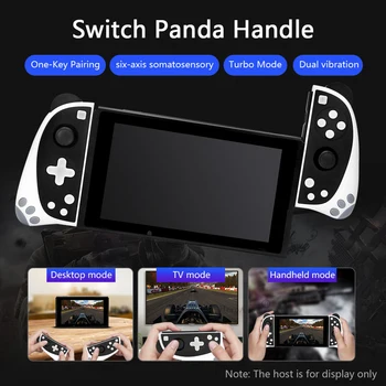 Luštna Za Ns vklopite povezavo Bluetooth, Združljiva Gamepad, ki je Primerna za Nintendo Stikalo Levo in Desno Ročico Joycons Brezžični Panda Ročaj 4