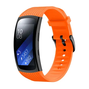 Mehko Šport Silikonski Čisto barvni Trak Za Samsung Galaxy Prestavi Fit 2 Pro R365 WatchBand zapestje traku za Samsung Prestavi Fit 2 SM-R360 5