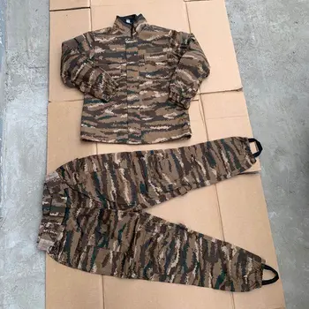 Novo Tigrasta Camo Vojak Vojske Vojaško Uniformo Prikrivanje Taktično Bo Ustrezala Moških Vojski Special Forces Boj Proti Majica Plašč, Hlače Komplet Oblačil 2