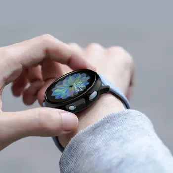 Ohišje za Samsung watch aktivna 2 44 mm 40 mm aktivna 1 Mehka Vse Okoli TPU odbijača Pokrov+Zaščitnik Zaslon Galaxy watch aktivna 2 primera 4