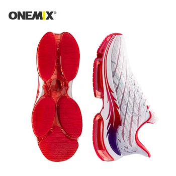 ONEMIX 2021 Visoke Kakovosti Čevlji za Moške Zračne Blazine Atletske Dihanje, Dušenje Fitnes Čevelj na Prostem Ženske Priložnostne Trener 5
