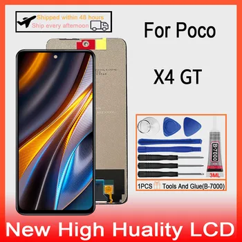 Original Za Xiaomi Poco X4 GT 22041216G LCD-Zaslon, Zaslon na Dotik, Računalnike LCD Z Okvirjem Zamenjava 0