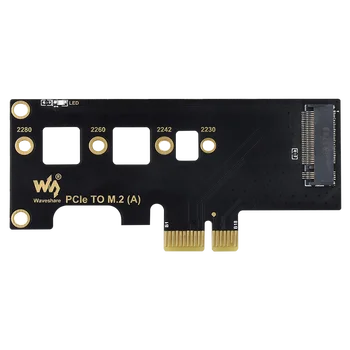 PCIe na M. 2 Adapter za NVME M. 2 SSD z LED Luči Podpira Raspberry Pi Izračun Modul 4 Adapter CM4 2