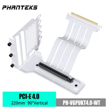 Phanteks PCI-E 4.0 Motnje Odporne GPU Kabel Podporo 3080 3090 4090 Grafične Kartice Vertikalni Nosilec, Komplet 7 Reža za Pritrjevanje