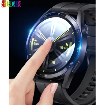 Polno Kritje Ukrivljen Rob Screen Protector Za Huawei Watch GT 3 46mm Smartwatch gledal film Za Huawei GT3 Watch Dodatki 4