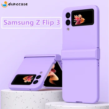 Samsung Galaxy Ž Flip 3 5G Primeru Oklep Tečaj Popolno Zaščito Shockproof Telefon Pokrovček za Samsung Z Flip3 Zflip3 Kože, Občutek Fundas