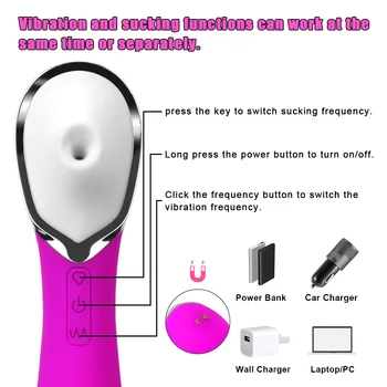 Sex Igrače Za Ženske Ustni Piha Sesalna Vagina Sesanju Vibrator Ženski Masturbator Klitoris Stimulator 4