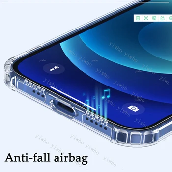 Shockproof Primeru Telefon za Samsung Galaxy S21 Ultra Silikonski Primerih Zadnji Pokrovček Za Samsung S21ultra S21plus S21+ S 21 Plus 5