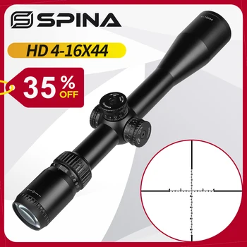 SPINA Optika 4-16x44 Taktično Riflescope Digitalni Reticle Prepoznavanje možnosti za Puška za Lov Airsoft Prostem Streljanje Dejavnosti