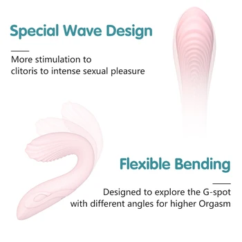 SUHO DOBRO Vibrator za Ženske, Vibratorji Sex Igrače za Odrasle Dildo Klitoris Močan Masturbator Ženski G Spot Mehko Japonska Silikona 2
