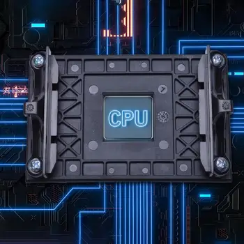 Universal CPU Hladilnik Nosilec Enostavno Namestitev Plastičnih Široko Združljivost CPU Heatsink Bazo Združljiv z AMD-Vtičnico AM4 Mothe 3