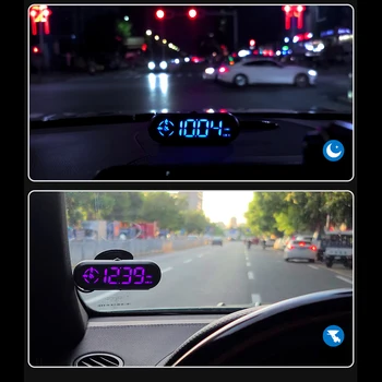 Univerzalni G9 merilnik Hitrosti LED HUD Alarm prekoračitev hitrosti Mini Z GPS Kompas Heads Up Display 3