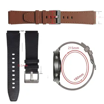 Usnjeni Trak Watchband Za Huawei Watch 3 / 3 pro / GT 2 pro Manšeta Hitro Releas Zapestnica Za Huawei Watch GT 2 46mm pasu 5