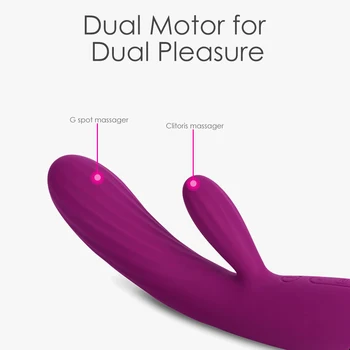 V vsakem Angel G-Spot Vibrator, Vibrator Prilagodljiv Zakonsko motornih inteligentni Segrevanja Klitoris Palico Massager za Žensko Masturbator 3