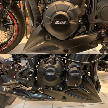 Z900 Motorna kolesa pokrov Motorja za Zaščito primeru Za GB Dirke Za KAWASAKI Z900 2017-2023 Z900SE 2023 Motorja Zajema Varovanje sluha 5