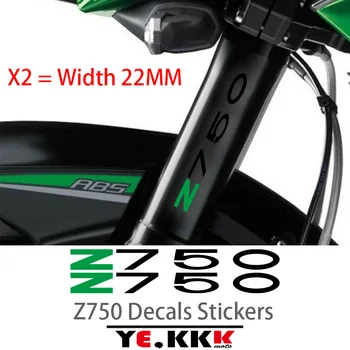 Za Kawasaki Z750 Z750R EDITION Nalepke Nalepke 2X po Meri Votlih Motocikel Oklep Stanovanj Nalepke