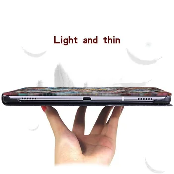 Za Samsung Galaxy Tab Z T290/T295 (2019) 8.0 Palčni P610 P615 Tablični Primeru PU Usnje Stojalo Pokrov + Prosti Pisalo 1