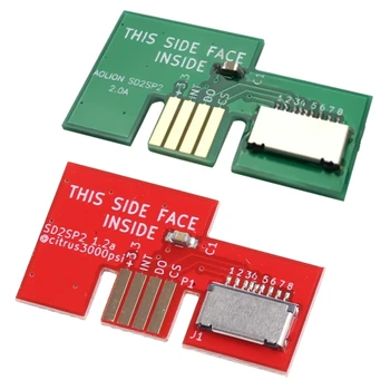 Zamenjava Kartice Micro SD Adapter TF Card Reader za NGC Igri Cube SD2SP2 SDLoad SDL Adapter Strokovno Popravilo Delov